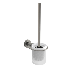 Tecno Project WC Brush Set - Brushed Nickel