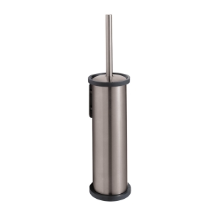 Metal WC Brush Set - Brushed Nickel