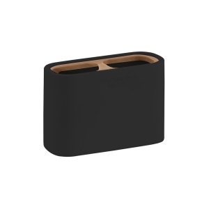 Ninfea Tumbler - Black/Bamboo