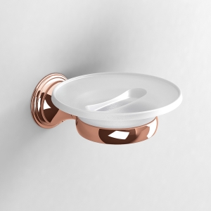 Genoa Soap Dish - Rose Gold