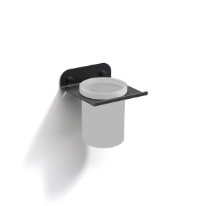 Quick Large Tumbler - Black/White Frosted