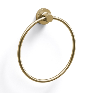 Tecno Project Towel Ring - Brushed Brass