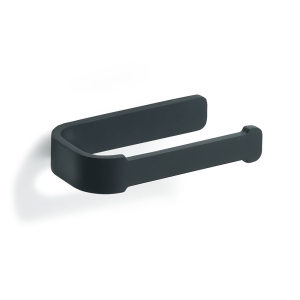 Outline Open Toilet Roll Holder - Black