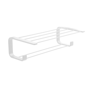Outline Double Towel Rack - White