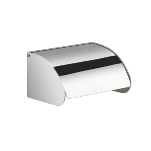 G Pro Toilet Roll Holder with Flap - Chrome