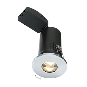 Shield PLUS MV Downlighter - Chrome