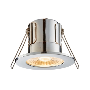 Shield ECO LED Downlighter Chrome/Warm White