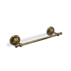 Albany Towel Rail 30cm - Aged Brass