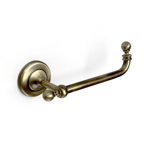 Albany Open Toilet Roll Holder - Aged Brass