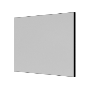 Tate Rectangular Mirror 100 Black - 100x70cm
