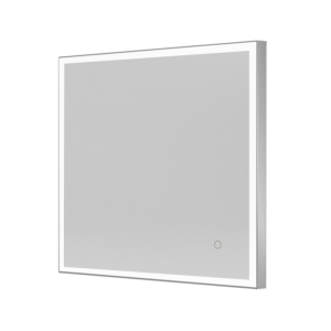 Tate Light Square Mirror 70 Polished - 70x70cm