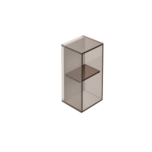 Pier Glass 2 Box Shelf Rectangular - Bronze