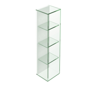 Pier Glass 4 Box Shelf Rectangular - Clear