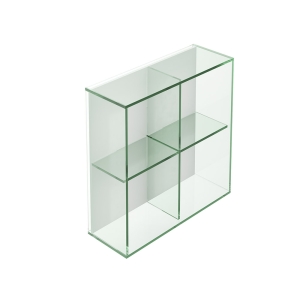 Pier Glass 4 Box Shelf Square - Clear