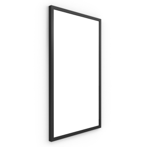 Docklands Rectangular Mirror 40x70cm - Black