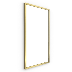 Docklands Rectangular Mirror 40x70cm - Brushed Brass