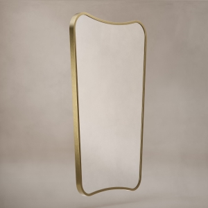 Delphine Mirror 60x90cm - Brushed Brass