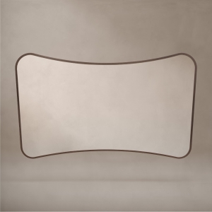 Delphine Mirror 120x70cm - Brushed Bronze