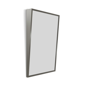 Docklands Inclusive Angled Mirror 50-Brushed Stainless Steel