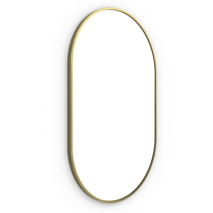 Docklands Capsule Mirror 50 - Brushed Brass