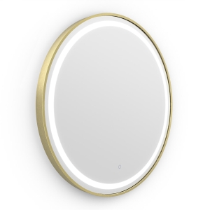Lomax Light Round Mirrors