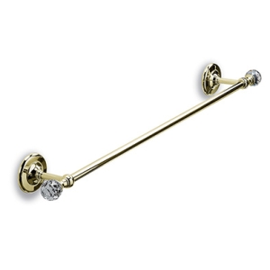 Oriental Crystal Towel Rail 52cm - Gold