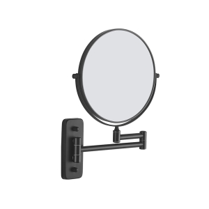 Mason Reversible 5x Magnifying Wall Mirror - Black