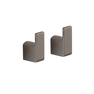 Pirenei Hook x 2 - Gunmetal