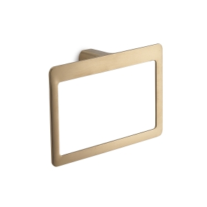 Pirenei Towel Ring - Brushed Gold