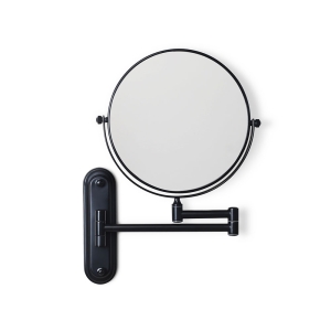 Taylor Reversible 5x Magnifying Wall Mirror - Black