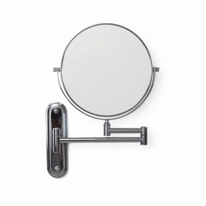 Taylor Reversible 5x Magnifying Wall Mirror - Chrome