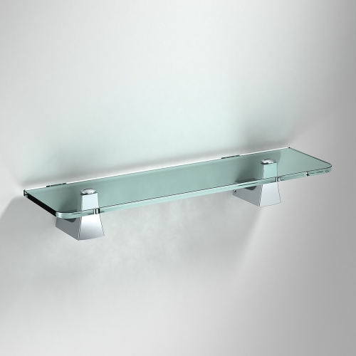 S7 Glass Shelf 50cm - Chrome