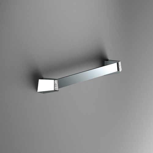 S8 Swarovski Towel Rail 34cm - Chrome