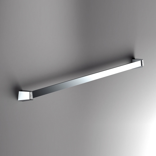 S8 Swarovski Towel Rail 80cm - Chrome