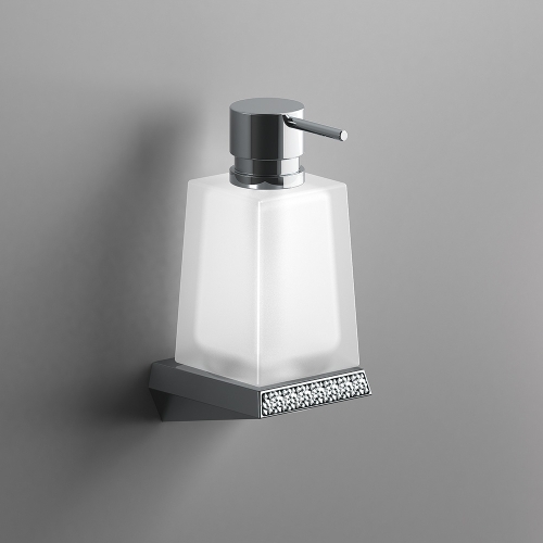 S8 Swarovski Soap Dispenser - Chrome