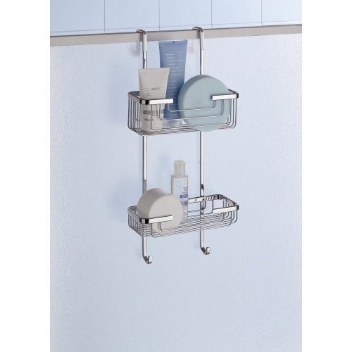 Shower Rack 2 Tier - Chrome