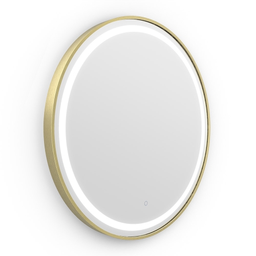 Lomax Light Round Mirrors