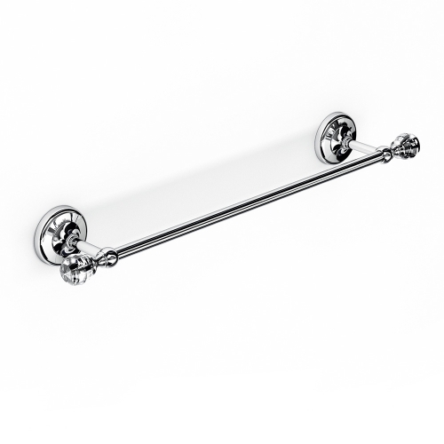 Oriental Crystal Towel Rail 60cm - Chrome