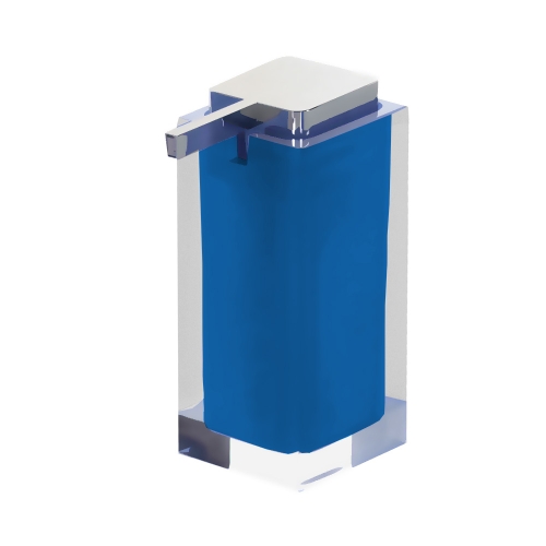 Rainbow Large Soap Dispenser - Blue