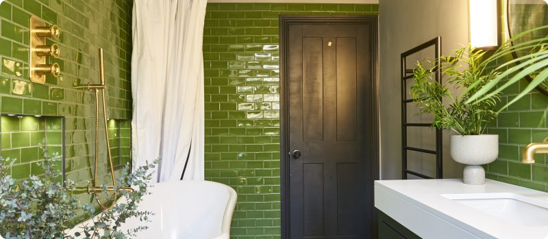 Forest bathing in the bathroom